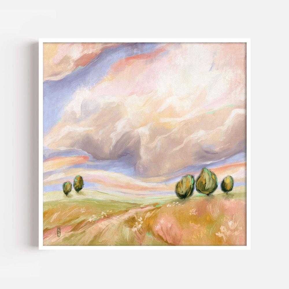 Cloud Riders-by-Lia Nell-wall-art-print-canvas-poster-framed-Gioia