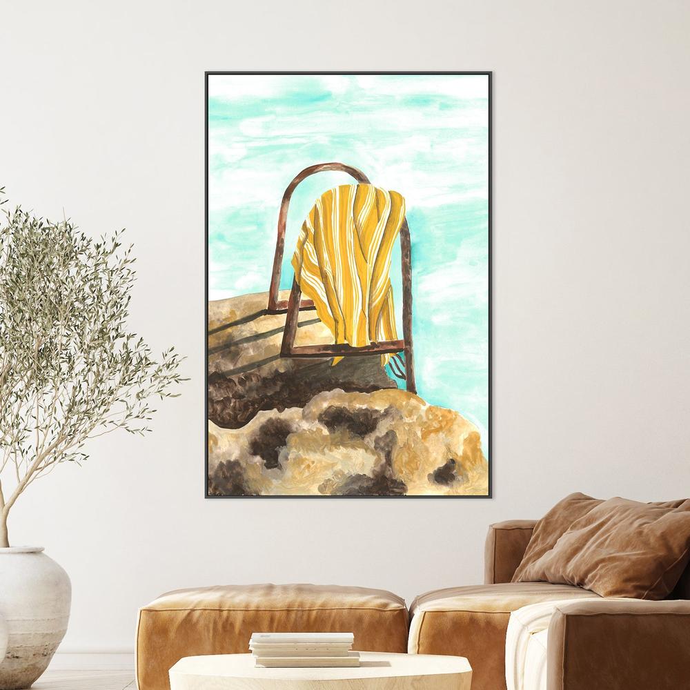 wall-art-print-canvas-poster-framed-Coastal Beach Towel-2