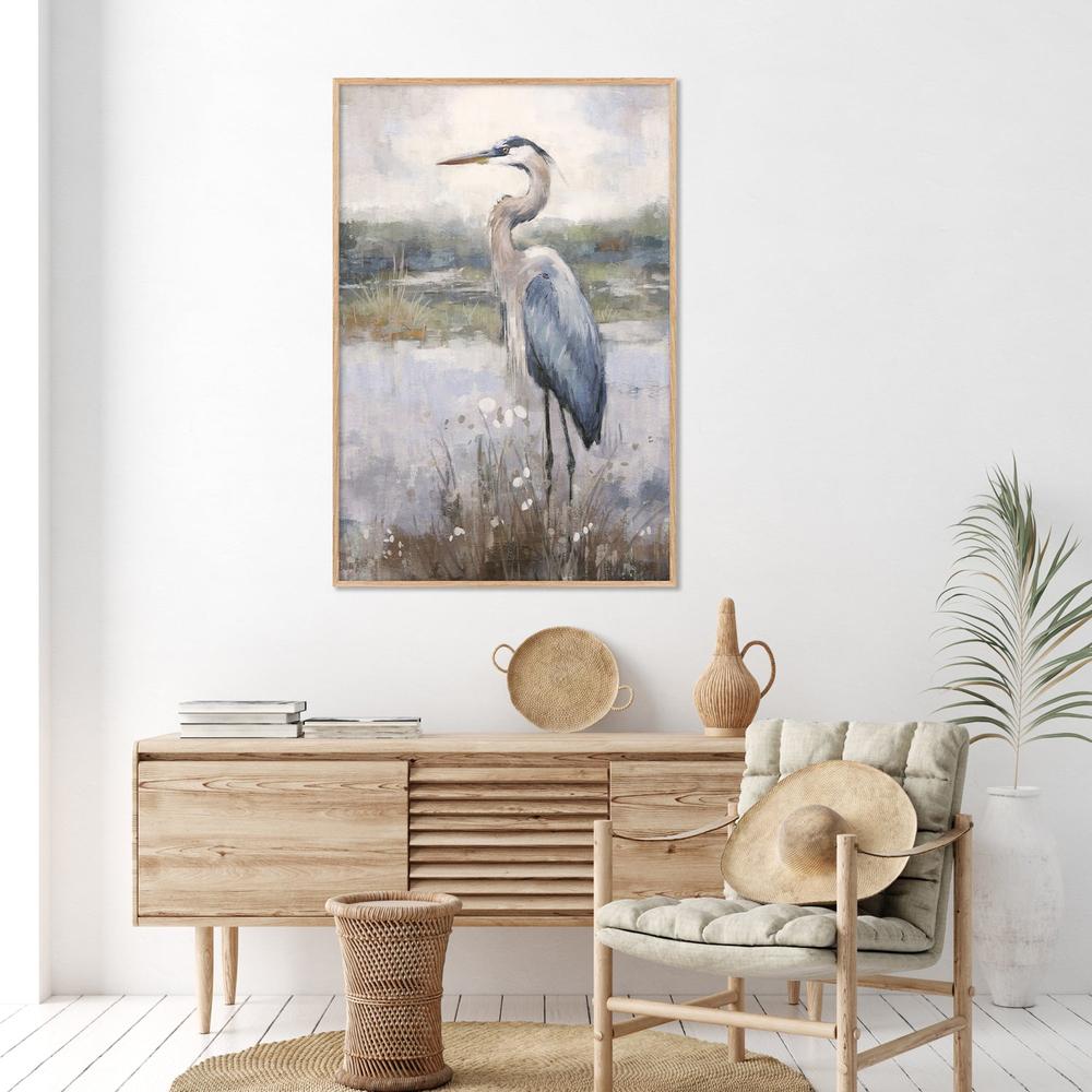 Coastal Heron, Style A-by-Gioia Template-wall-art-print-canvas-poster-framed-Gioia