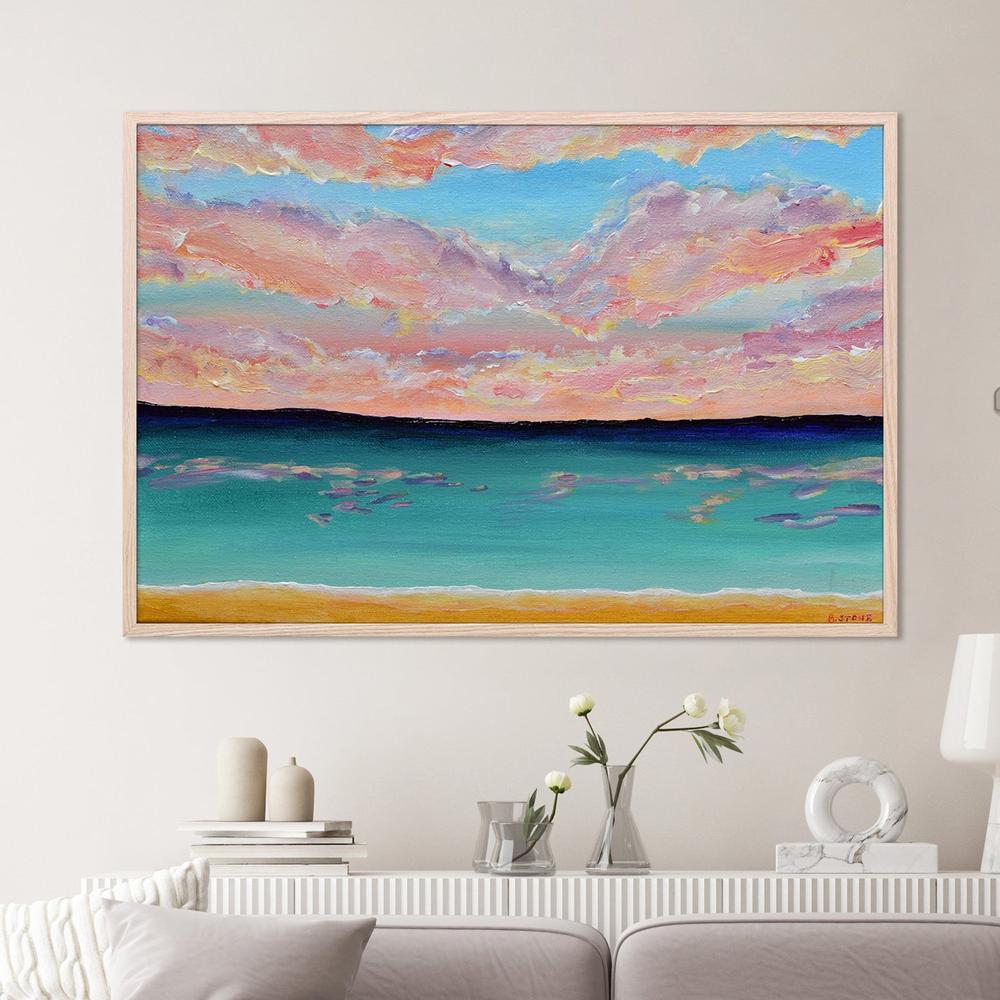 Coastal Reverie-by-Belinda Stone-wall-art-print-canvas-poster-framed-Gioia