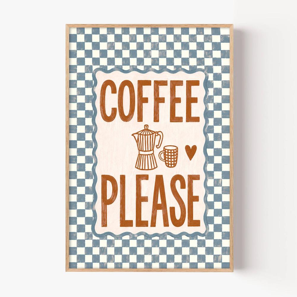 coffee please-by-Lady Hana-wall-art-print-canvas-poster-framed-Gioia