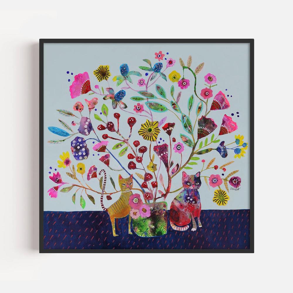 comité d'accueil-by-Sylvie Demers-wall-art-print-canvas-poster-framed-Gioia