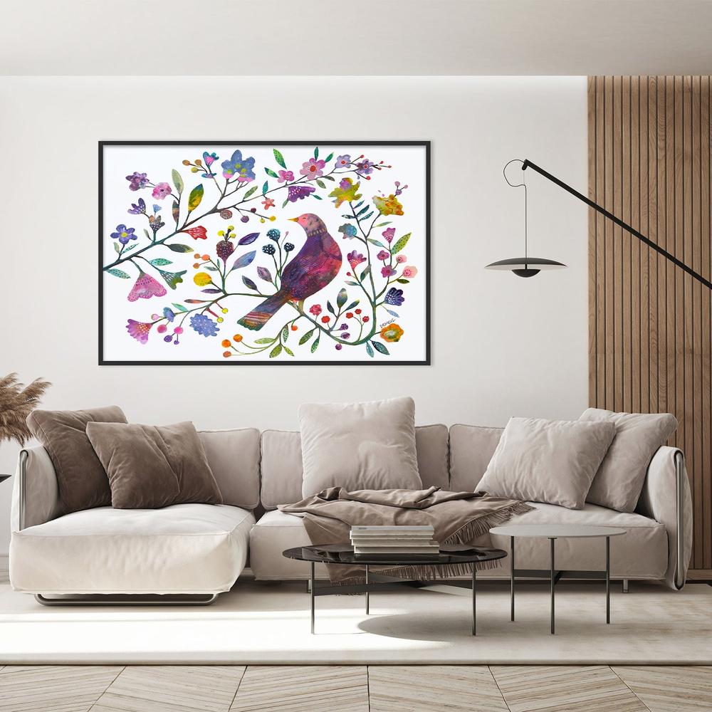 conjuguer le monde au participe présent-by-Sylvie Demers-wall-art-print-canvas-poster-framed-Gioia