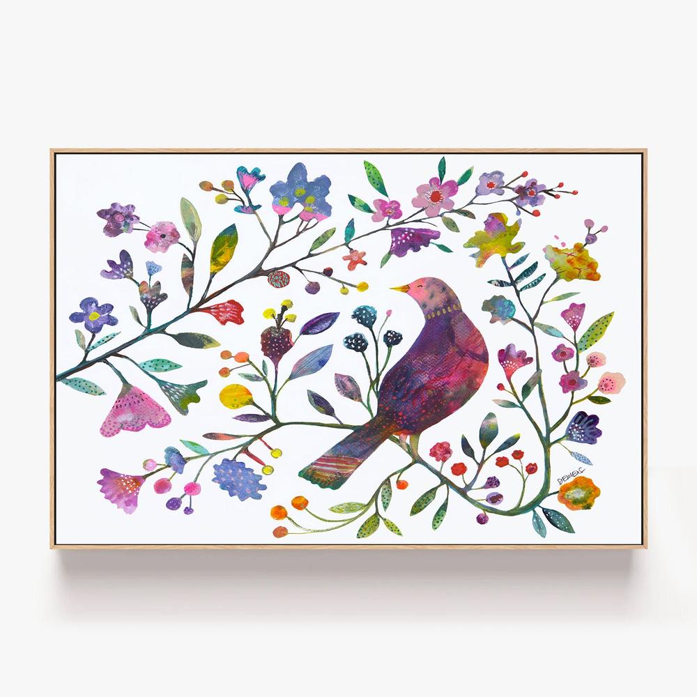 conjuguer le monde au participe présent-by-Sylvie Demers-wall-art-print-canvas-poster-framed-Gioia