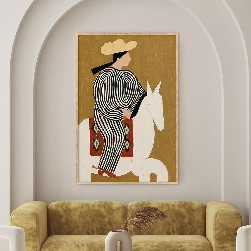 Cowgirl Spirit-by-Lady Hana-wall-art-print-canvas-poster-framed-Gioia