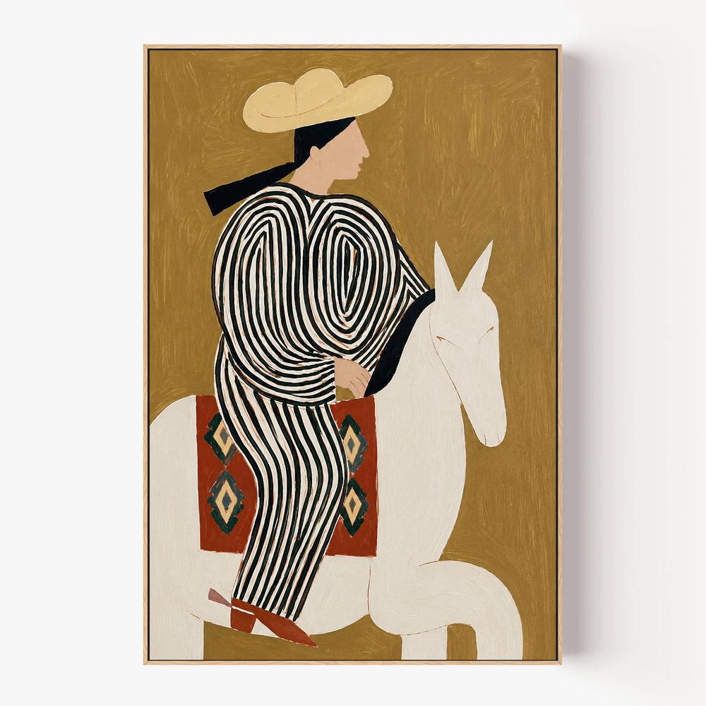 Cowgirl Spirit-by-Lady Hana-wall-art-print-canvas-poster-framed-Gioia