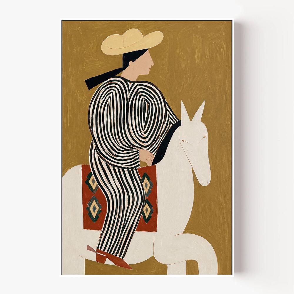 Cowgirl Spirit-by-Lady Hana-wall-art-print-canvas-poster-framed-Gioia