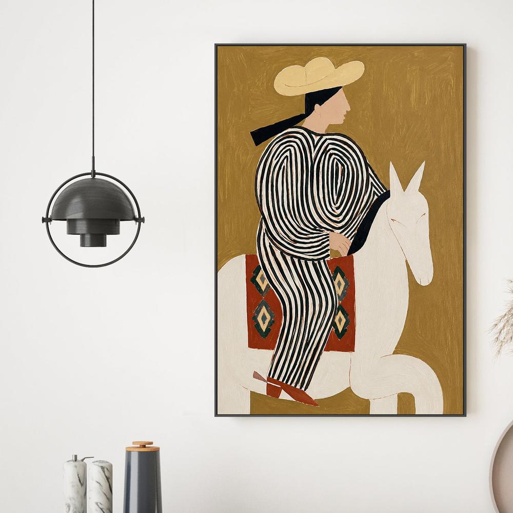 Cowgirl Spirit-by-Lady Hana-wall-art-print-canvas-poster-framed-Gioia