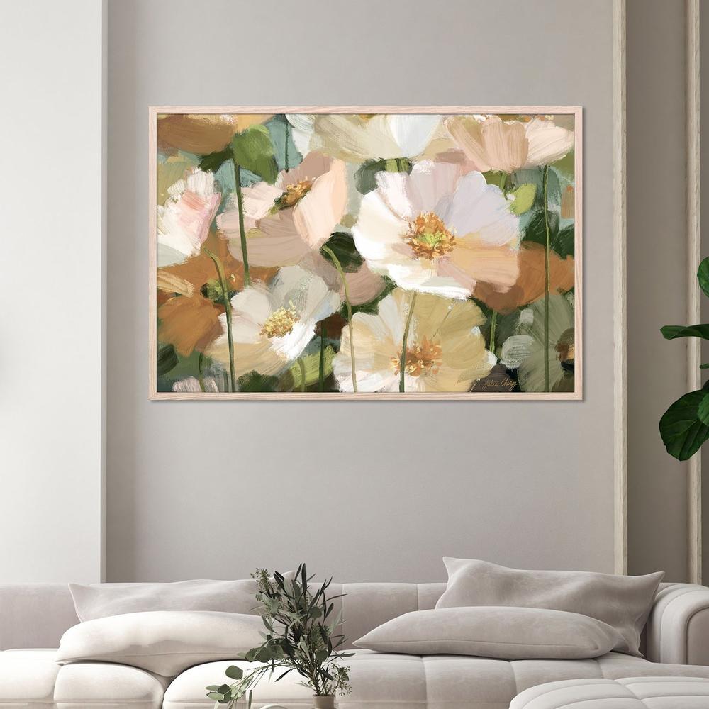 wall-art-print-canvas-poster-framed-Creamy White Blossoms-7