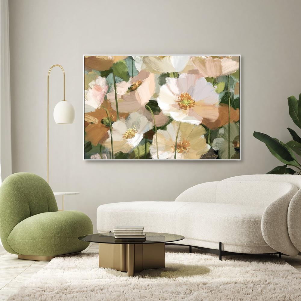 wall-art-print-canvas-poster-framed-Creamy White Blossoms-9