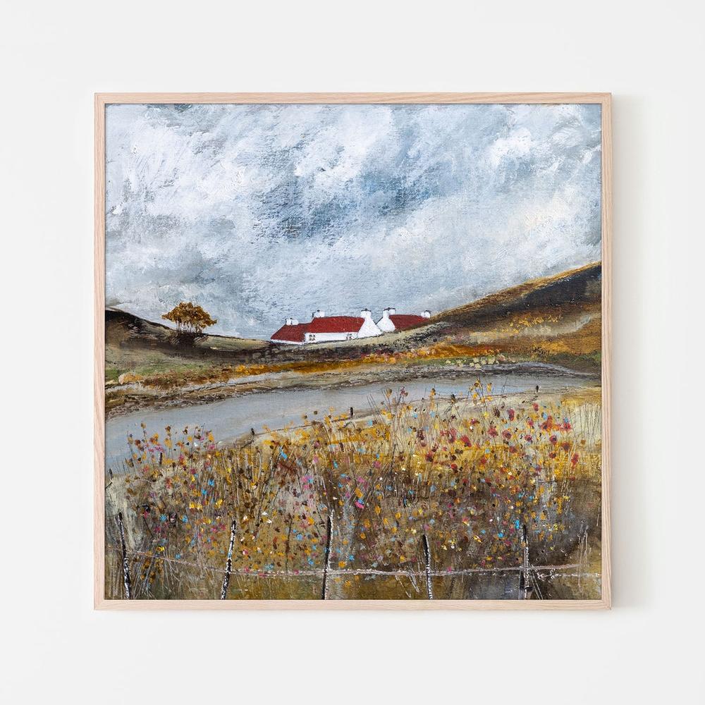 Crofters rest-by-Louise O'Hara-wall-art-print-canvas-poster-framed-Gioia