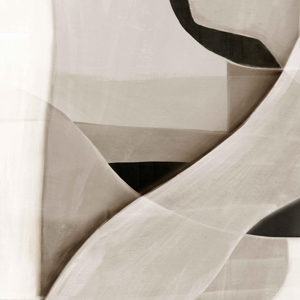 Curved Forms in Minimal Tones-by-Emma Peal-wall-art-print-canvas-poster-framed-Gioia