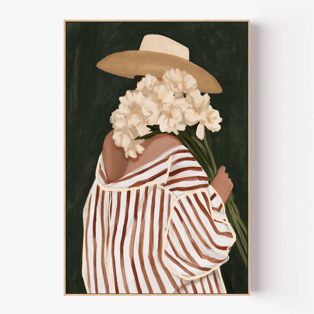 Cut This Morning-by-Lady Hana-wall-art-print-canvas-poster-framed-Gioia