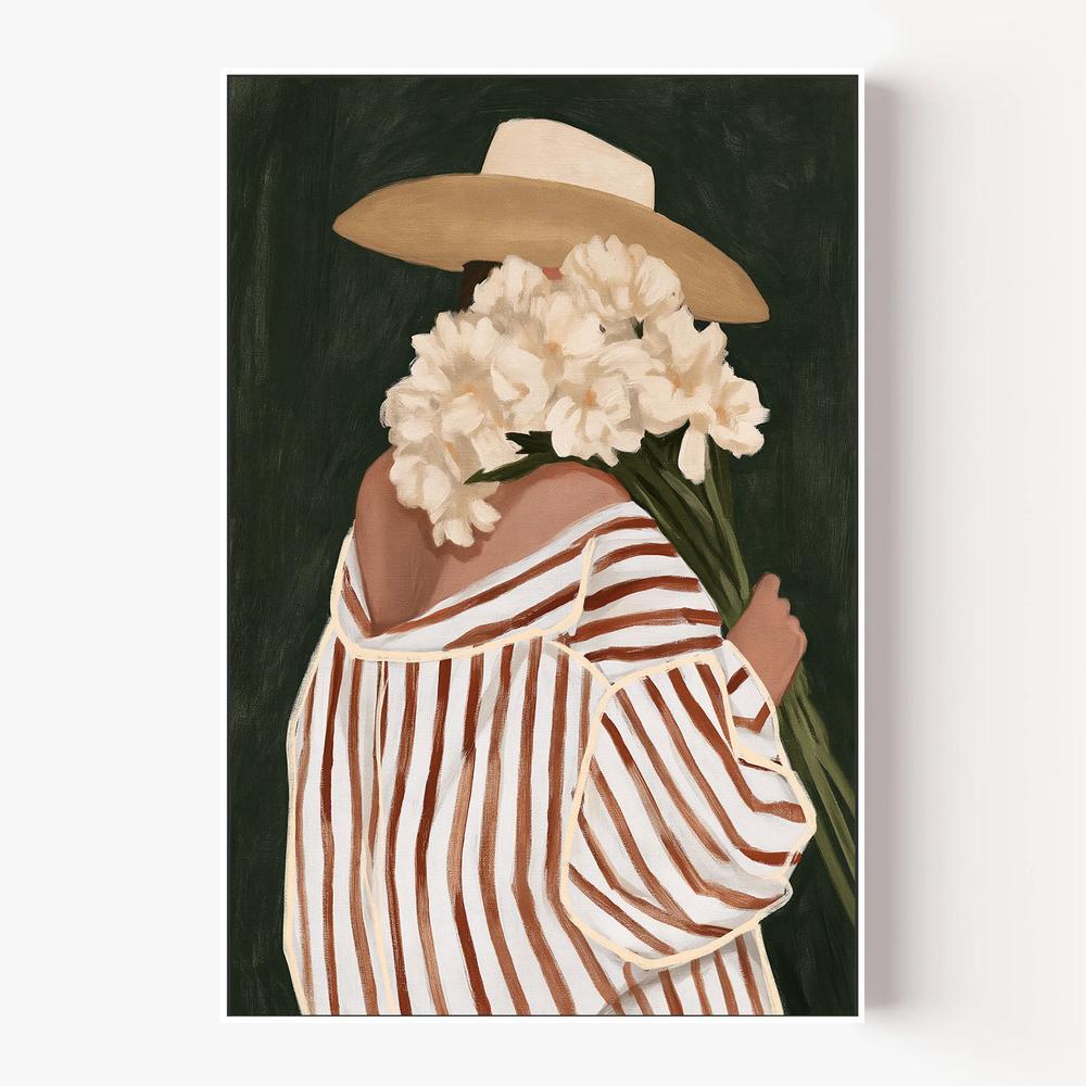 Cut This Morning-by-Lady Hana-wall-art-print-canvas-poster-framed-Gioia