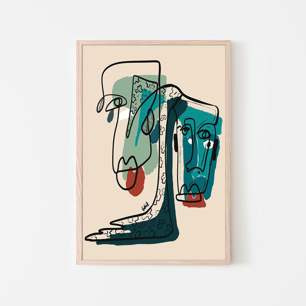 DA IGUAL-by-Giovanna Gil Alves-wall-art-print-canvas-poster-framed-Gioia
