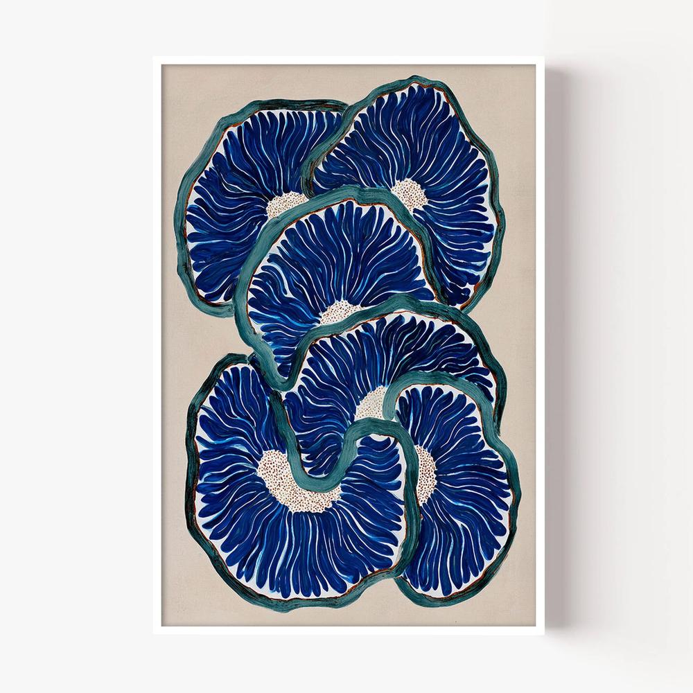 Deep Sea Petals-by-Lady Hana-wall-art-print-canvas-poster-framed-Gioia