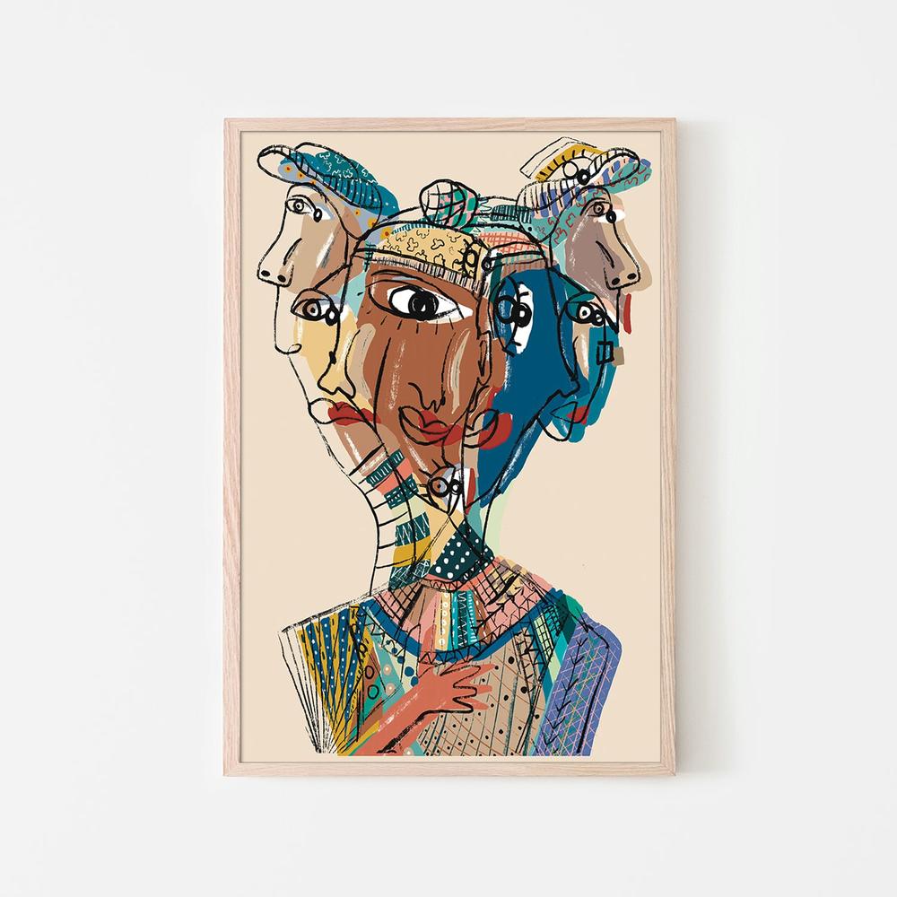 DOBLE-by-Giovanna Gil Alves-wall-art-print-canvas-poster-framed-Gioia