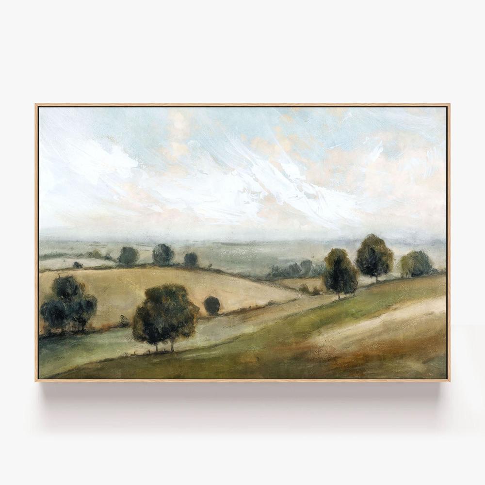 Dreamfields, Style A-by-Nina Blue-wall-art-print-canvas-poster-framed-Gioia