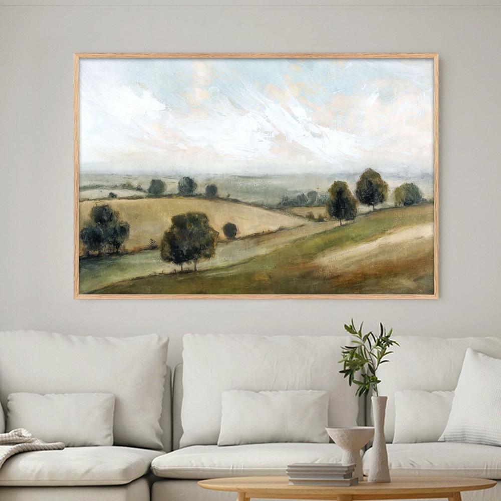 Dreamfields, Style A-by-Nina Blue-wall-art-print-canvas-poster-framed-Gioia