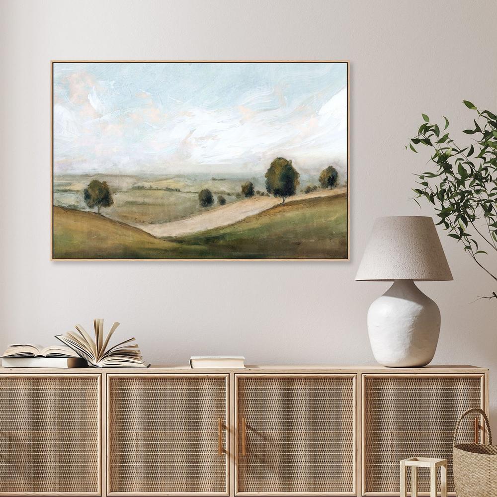 Dreamfields, Style B-by-Nina Blue-wall-art-print-canvas-poster-framed-Gioia