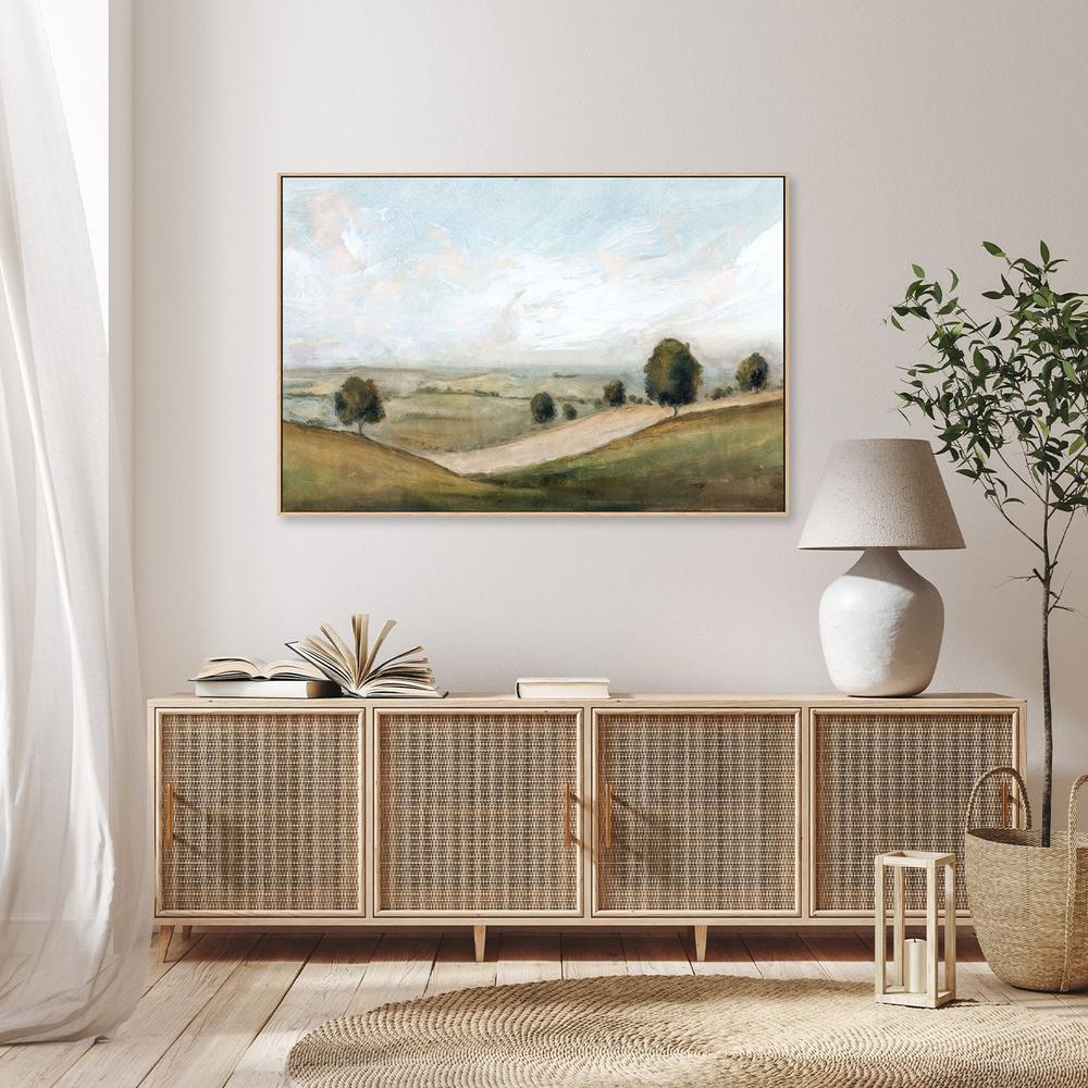 Dreamfields, Style B-by-Nina Blue-wall-art-print-canvas-poster-framed-Gioia