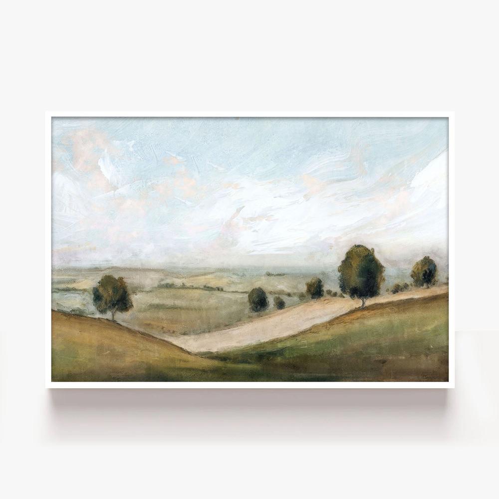 Dreamfields, Style B-by-Nina Blue-wall-art-print-canvas-poster-framed-Gioia