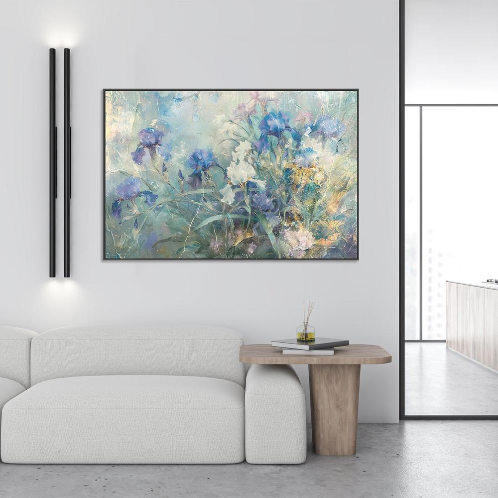 Dreamy Blue Irises-by-Rafal Kulik-wall-art-print-canvas-poster-framed-Gioia