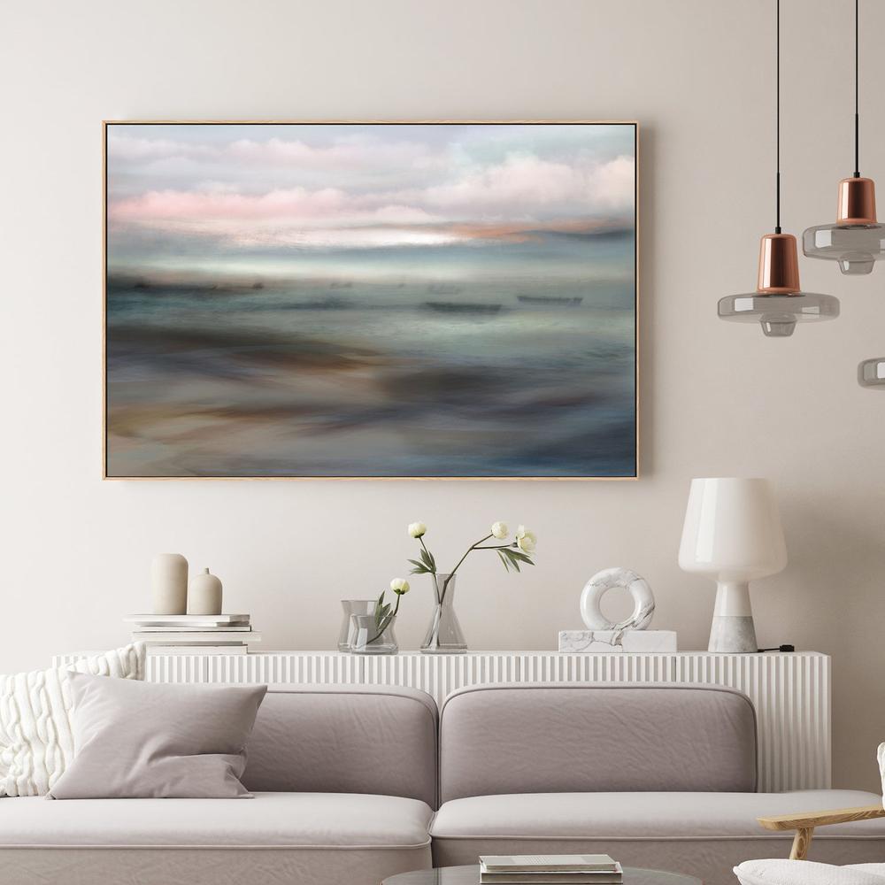 Dreamy Blurred Ocean-by-Christina Sillen-wall-art-print-canvas-poster-framed-Gioia