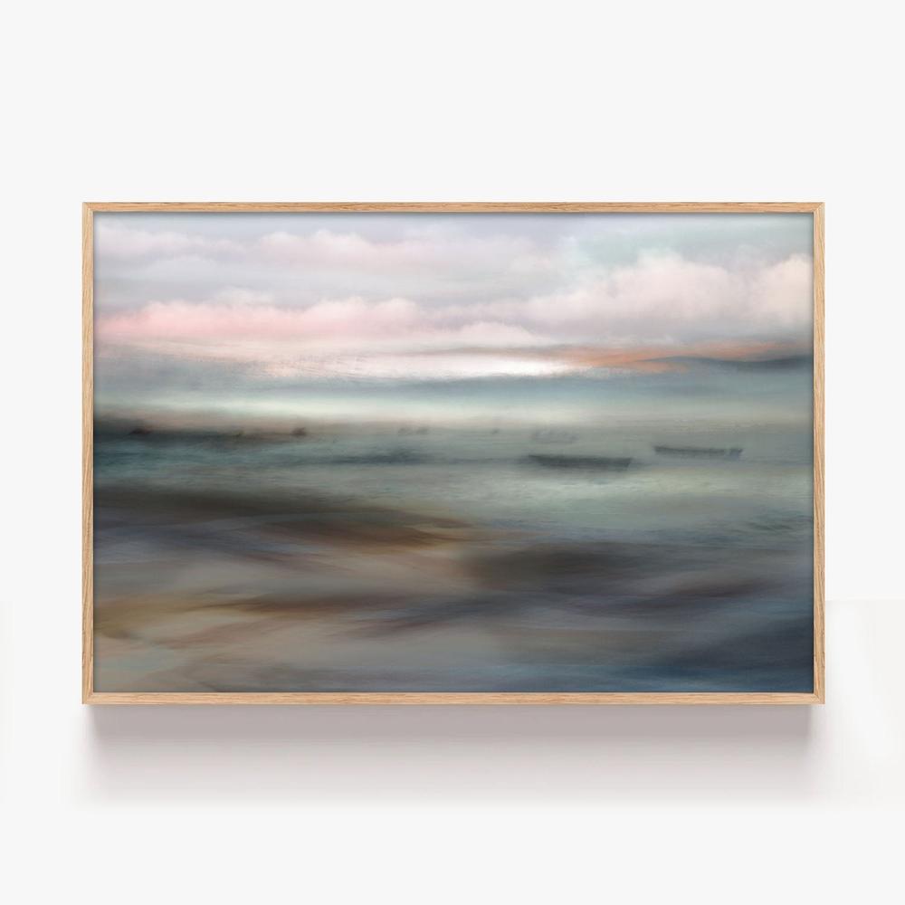 Dreamy Blurred Ocean-by-Christina Sillen-wall-art-print-canvas-poster-framed-Gioia
