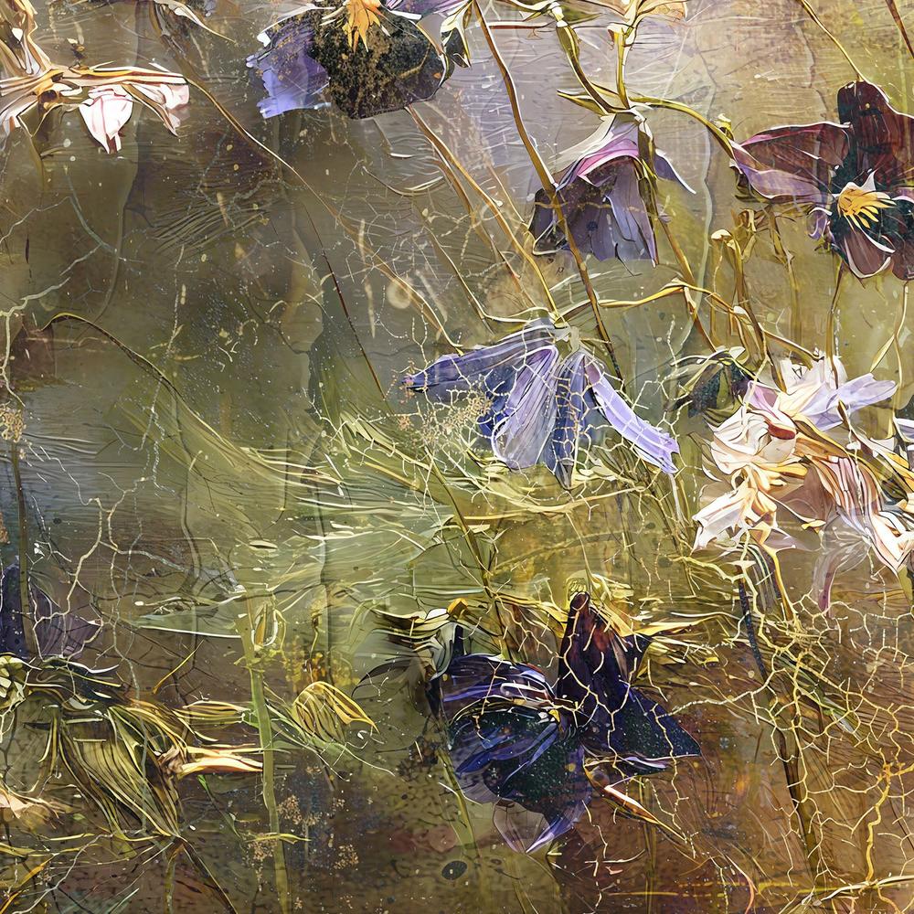 Dreamy Floral Texture-by-Rafal Kulik-wall-art-print-canvas-poster-framed-Gioia