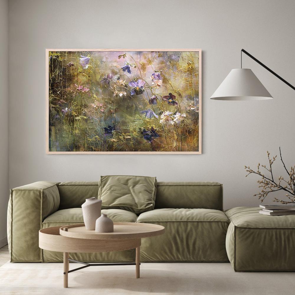 Dreamy Floral Texture-by-Rafal Kulik-wall-art-print-canvas-poster-framed-Gioia