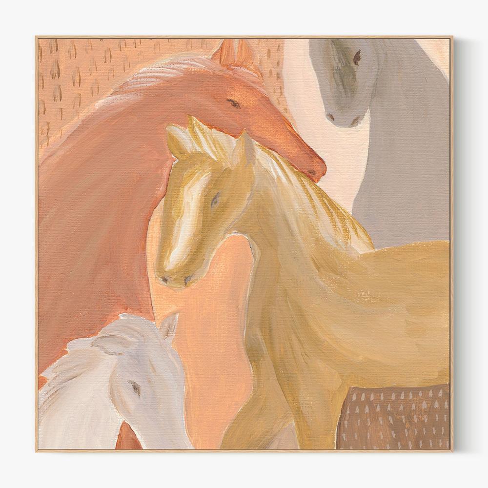 Dustborn Stallions, Style B-by-Nikita Jariwala-wall-art-print-canvas-poster-framed-Gioia