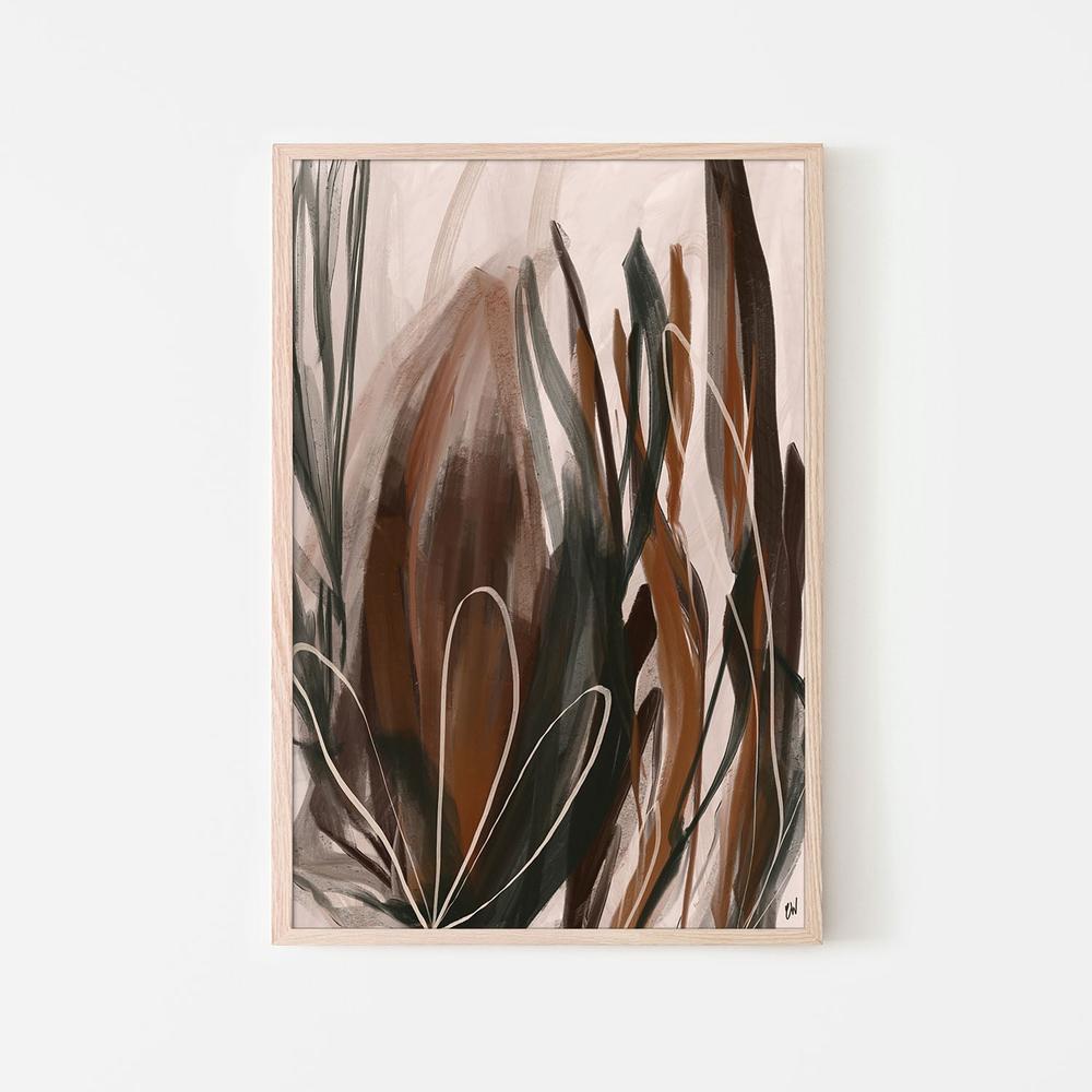 Earthen Stillness-by-Carrie Welsh-wall-art-print-canvas-poster-framed-Gioia