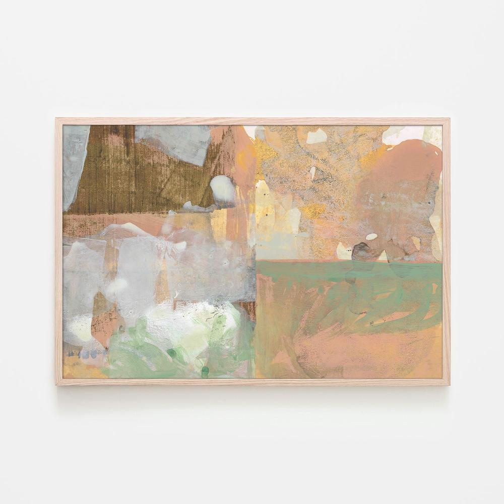 wall-art-print-canvas-poster-framed-Earthy Abstract Serenity-6