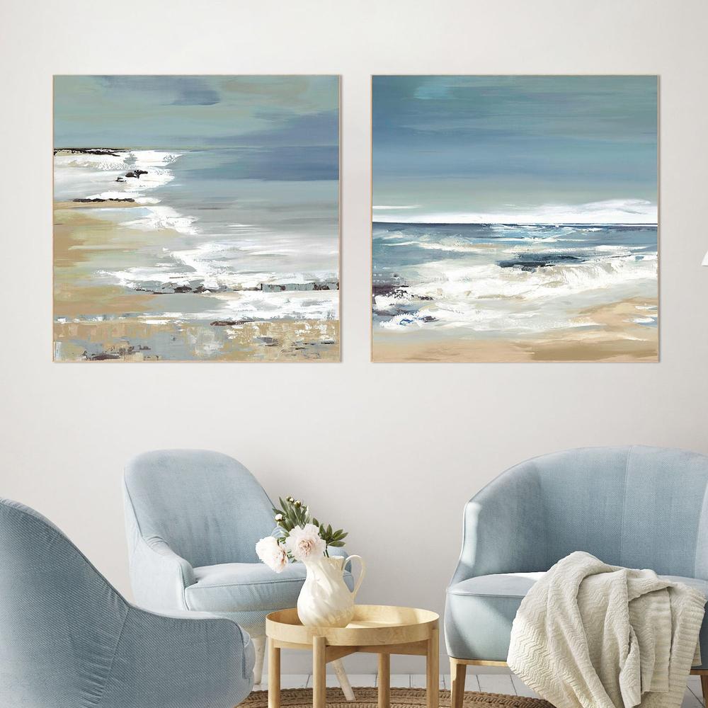 East Coast, Style A & B, Set Of 2-by-Lera-wall-art-print-canvas-poster-framed-Gioia