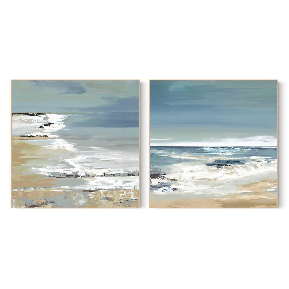 East Coast, Style A & B, Set Of 2-by-Lera-wall-art-print-canvas-poster-framed-Gioia
