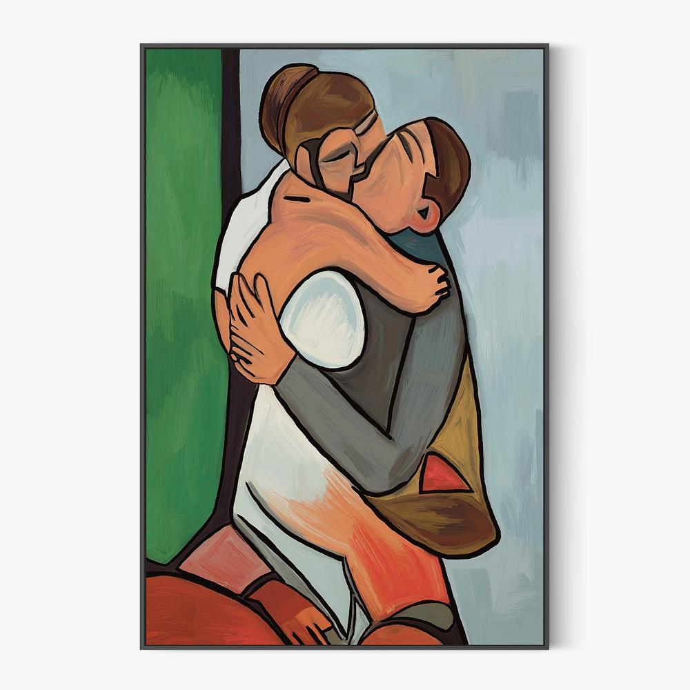EL BESO-by-Giovanna Gil Alves-wall-art-print-canvas-poster-framed-Gioia