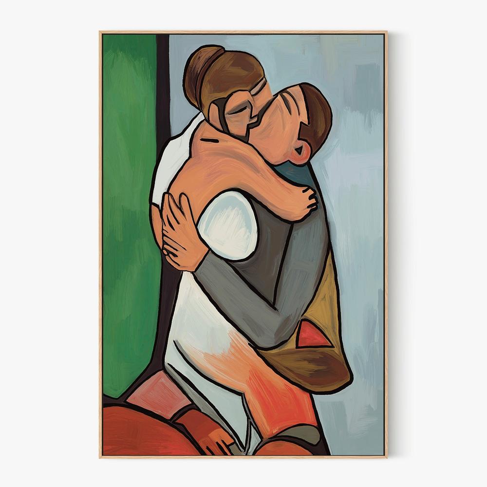 EL BESO-by-Giovanna Gil Alves-wall-art-print-canvas-poster-framed-Gioia
