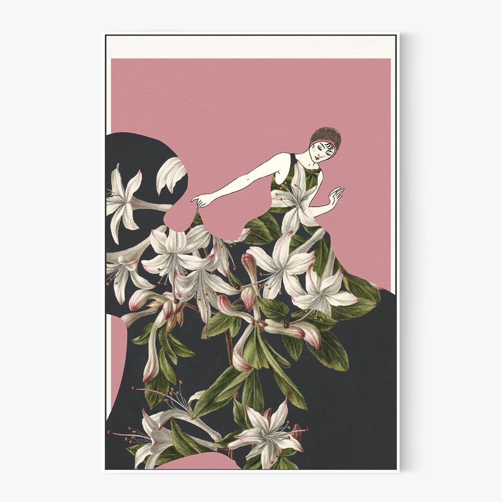Elegant Floral Fashion-by-Wild Violets-wall-art-print-canvas-poster-framed-Gioia