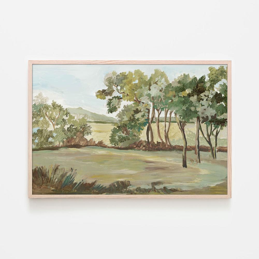 Eternal Green Arboreal Beauty, Style A-by-Lera-wall-art-print-canvas-poster-framed-Gioia