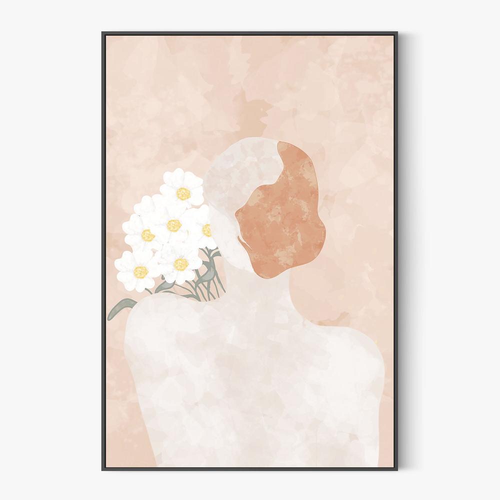 Ethereal Daisy Figure-by-Sannel Larson-wall-art-print-canvas-poster-framed-Gioia