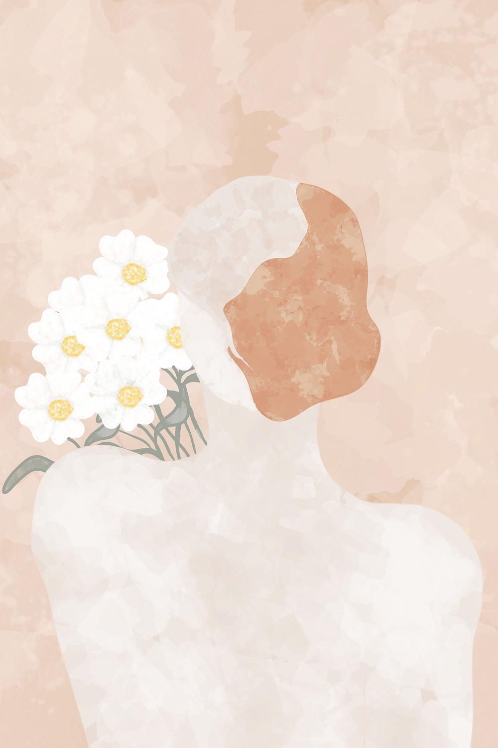 Ethereal Daisy Figure-by-Sannel Larson-wall-art-print-canvas-poster-framed-Gioia