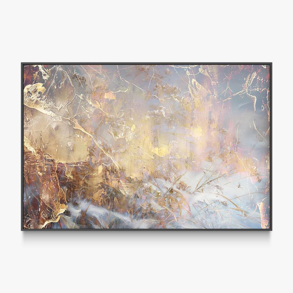 Ethereal Golden Flow-by-Rafal Kulik-wall-art-print-canvas-poster-framed-Gioia