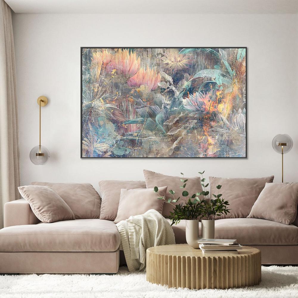 Ethereal Jungle Bloom-by-Rafal Kulik-wall-art-print-canvas-poster-framed-Gioia