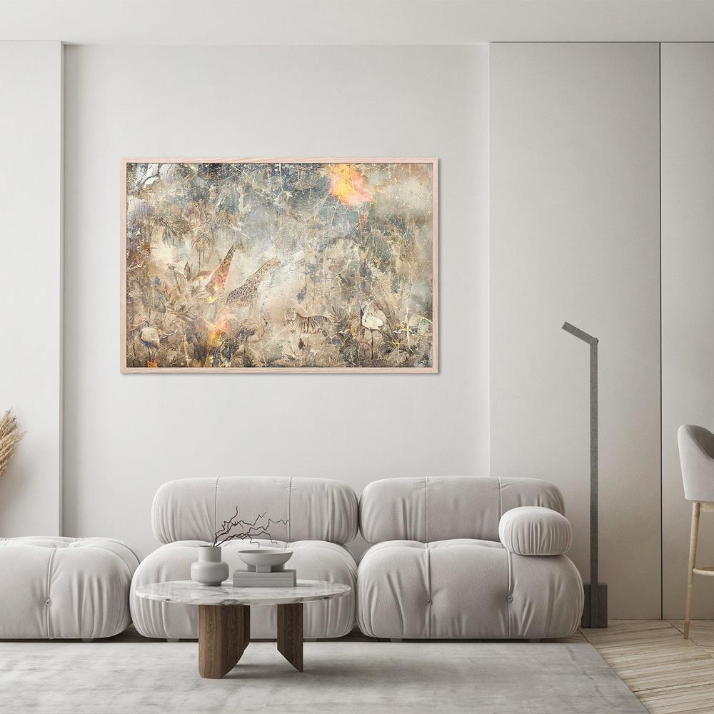 Ethereal Jungle Safari-by-Rafal Kulik-wall-art-print-canvas-poster-framed-Gioia