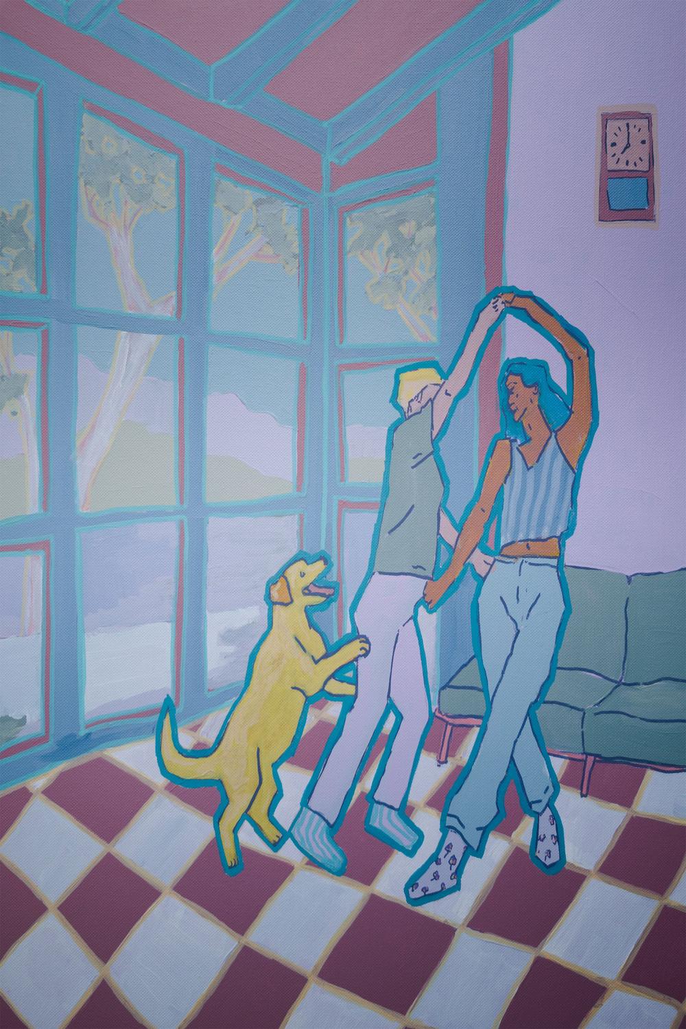 Evening Dance-by-Sam Myers-wall-art-print-canvas-poster-framed-Gioia