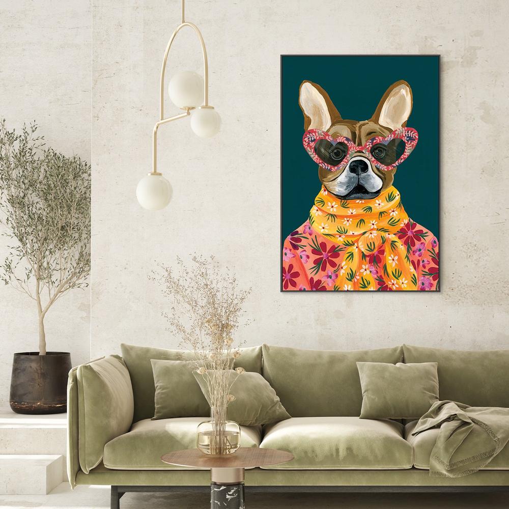 Fabulous Frenchie-by-Yvette St. Amant-wall-art-print-canvas-poster-framed-Gioia