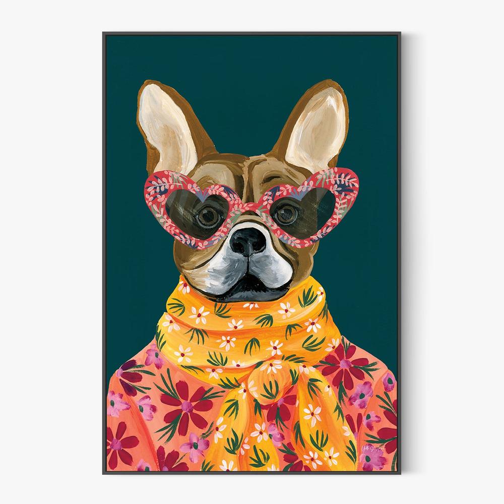Fabulous Frenchie-by-Yvette St. Amant-wall-art-print-canvas-poster-framed-Gioia