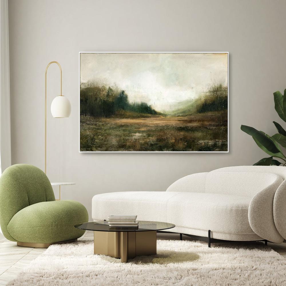 Faded Horizon-by-Nina Blue-wall-art-print-canvas-poster-framed-Gioia