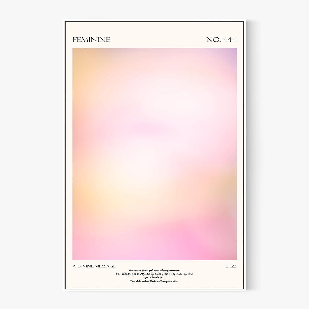 Feminine Divine Message-by-Rikke Londager Boisen-wall-art-print-canvas-poster-framed-Gioia